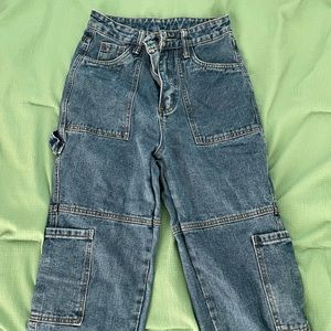 Cute Straight leg Pocket Jeans
